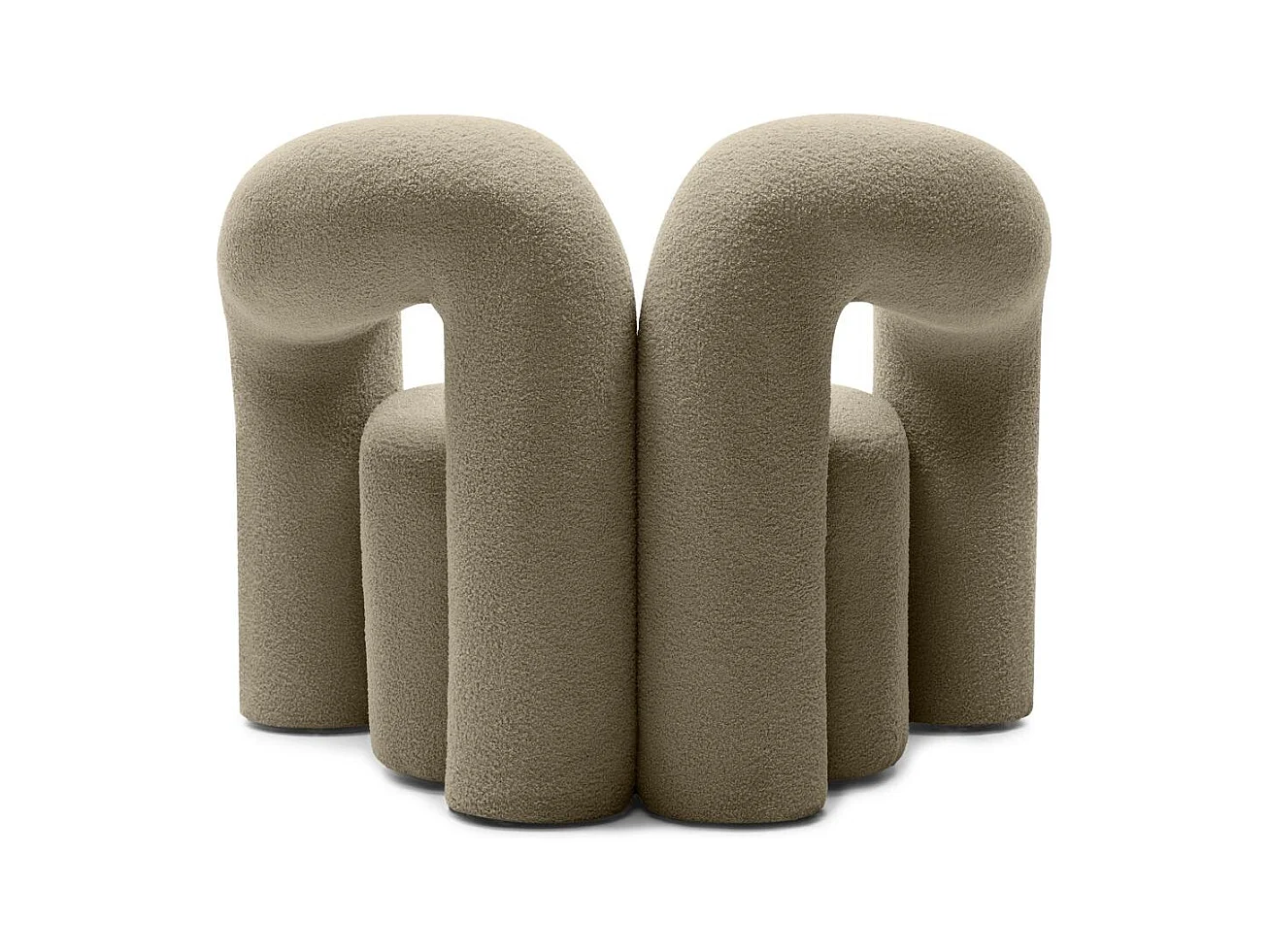 Sessel 76x95x78 cm Braun