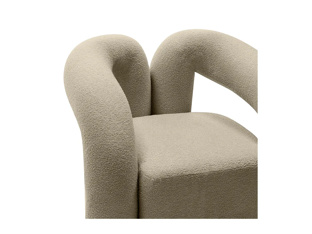 Fauteuil 76x95x78 cm Bruin