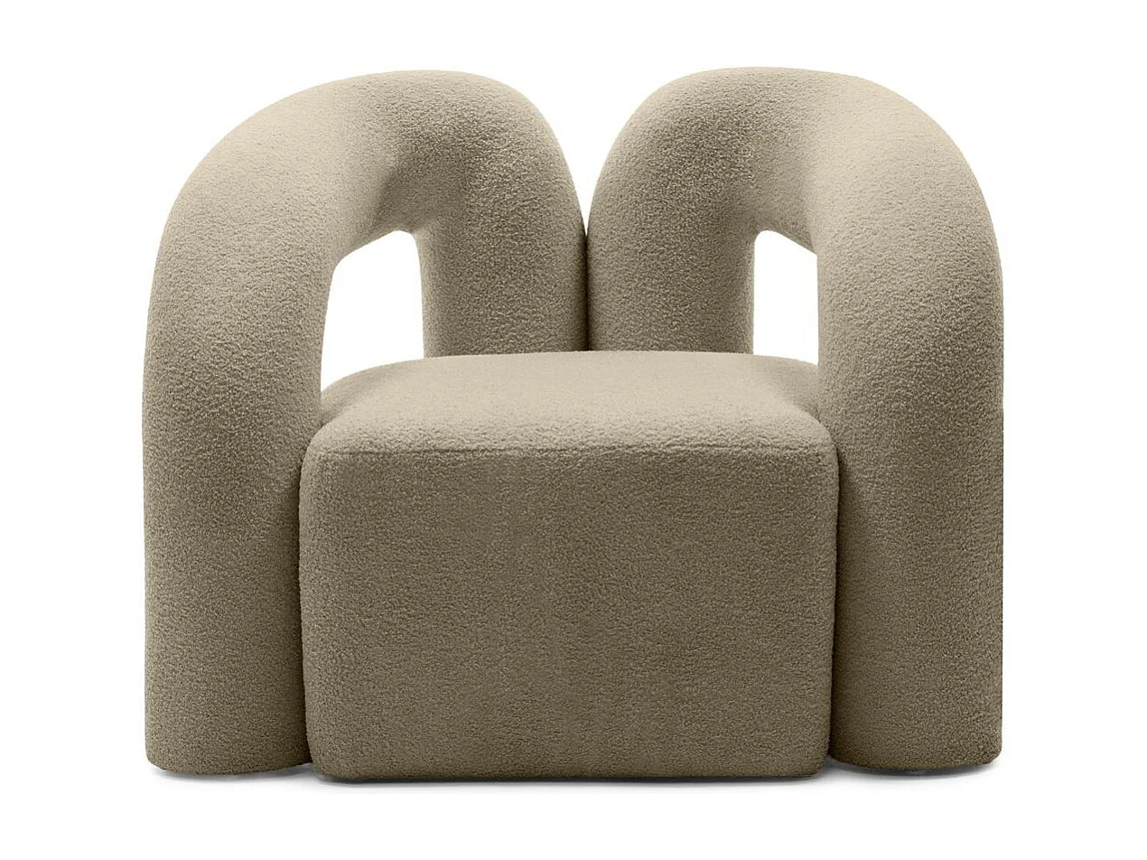 Sessel 76x95x78 cm Braun