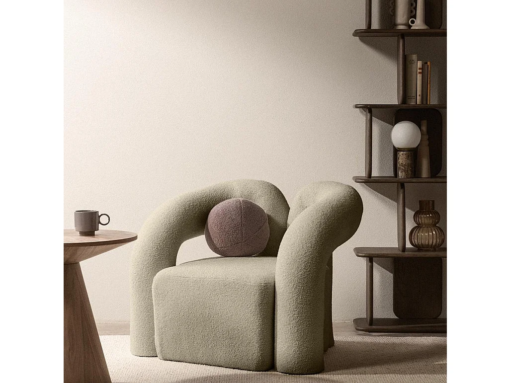 Sessel 76x95x78 cm Braun