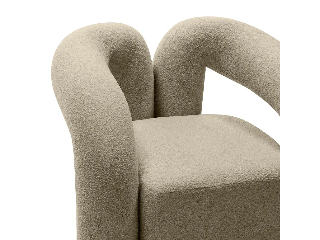 Sessel 76x95x78 cm Braun