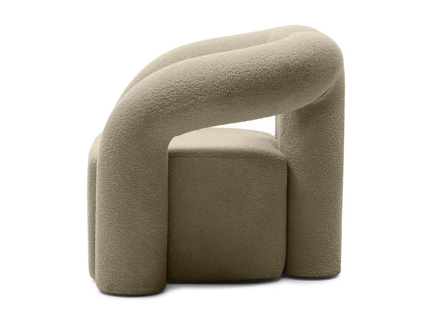 Sessel 76x95x78 cm Braun