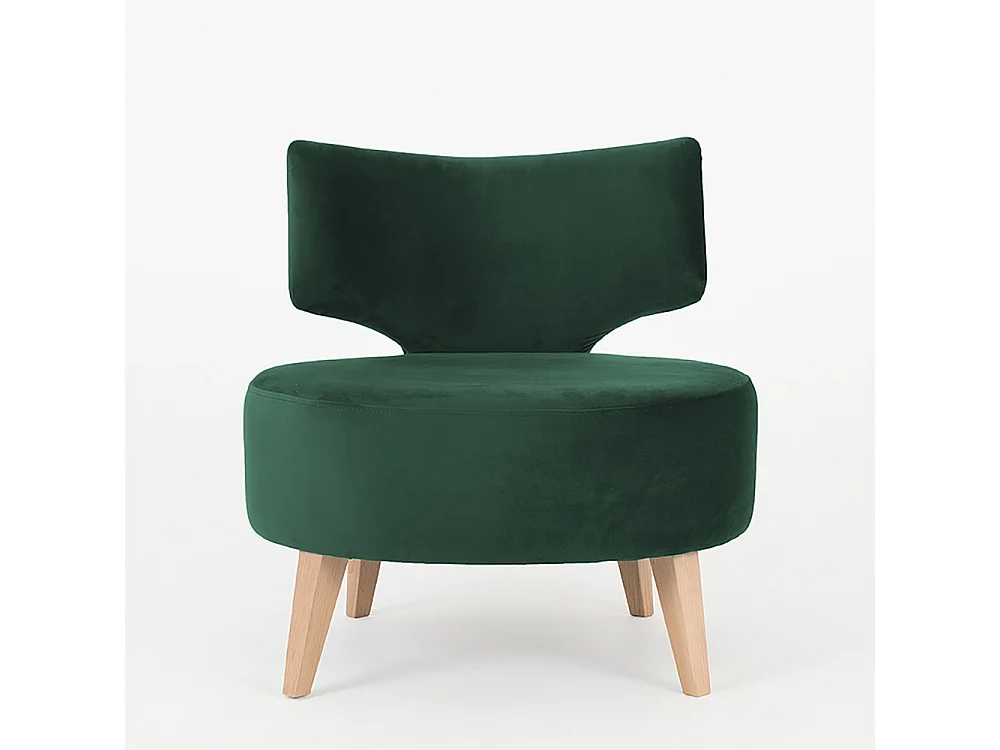 Sillón 0.6x0.75x0.75 m aguacate Flippin