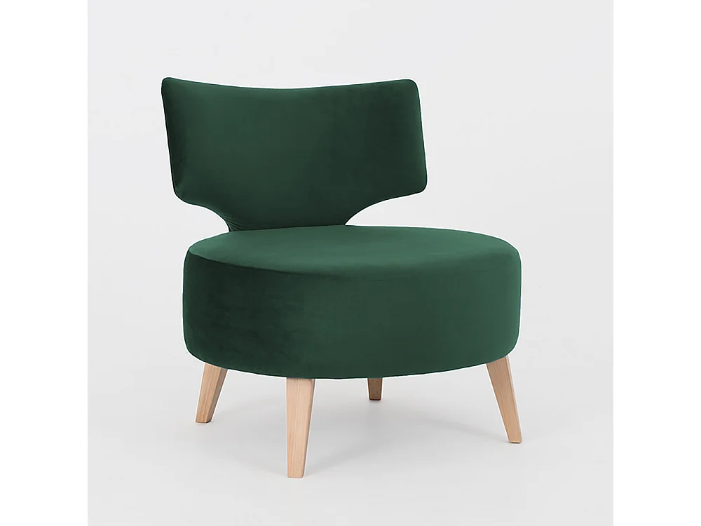 Sillón 0.6x0.75x0.75 m aguacate Flippin