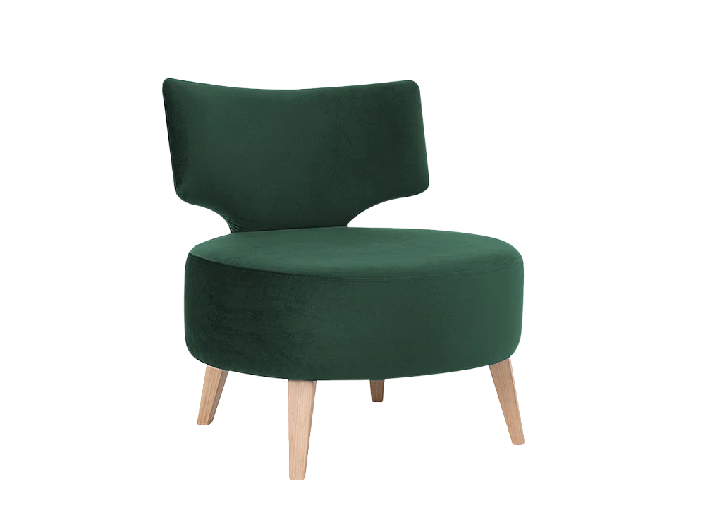 Poltrona 0,6x0,75x0,75 m avocado Flippin