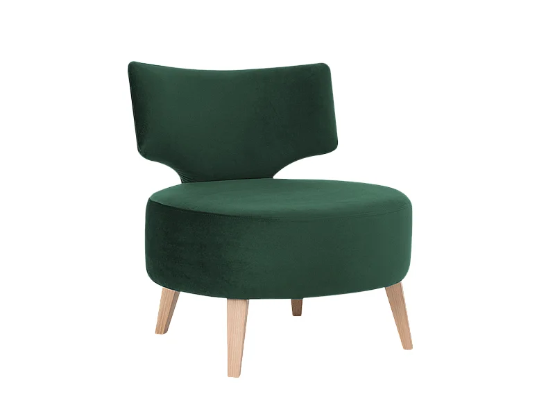 Fauteuil 0,6x0,75x0,75 m avocado Flippin