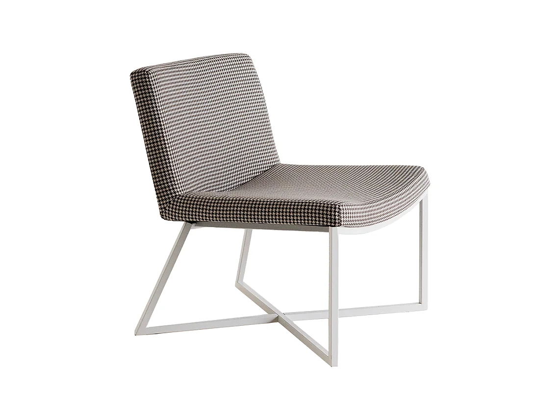 Fauteuil 60x62x71 cm blanc zero
