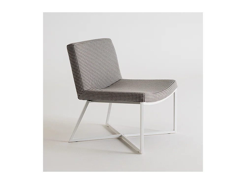 Fauteuil 60x62x71 cm blanc zero