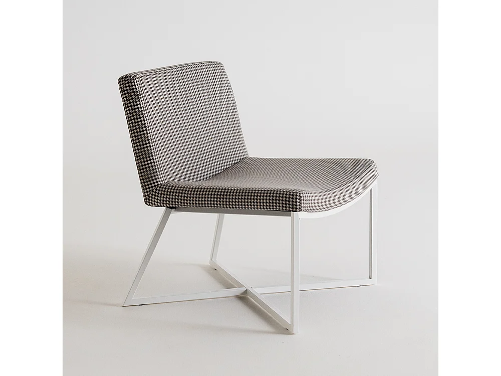 Fauteuil 60x62x71 cm wit zero