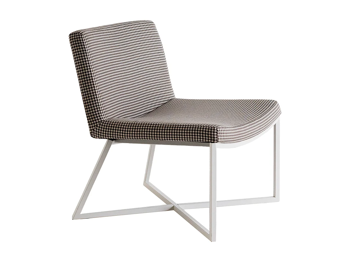Fauteuil 60x62x71 cm blanc zero