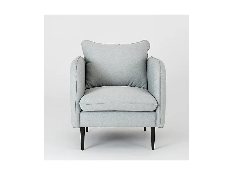 Sessel 0,89x0,8x0,9 m Schwarz Posh Schwarz Platyna