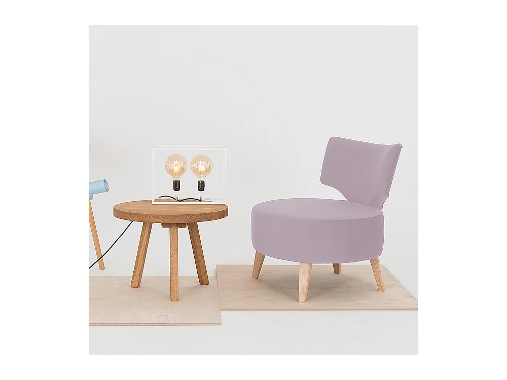 Sessel 0,6x0,75x0,75 m Natur Lychyy RV62