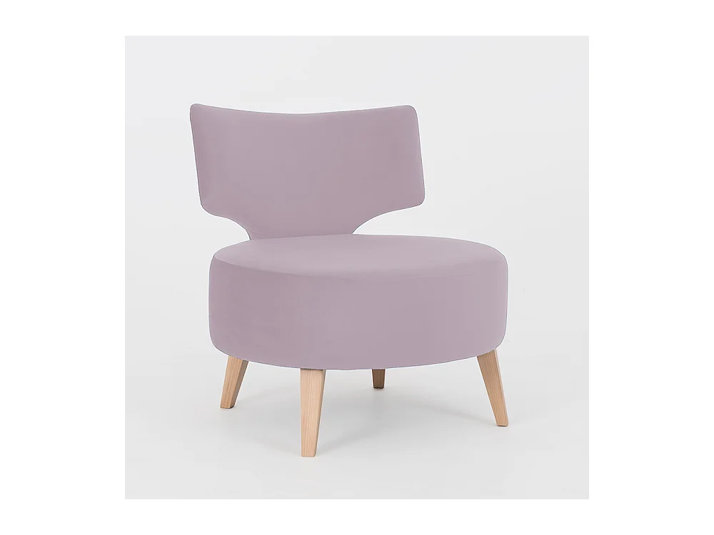 Fauteuil 0,6x0,75x0,75 m naturel lychyy rv62