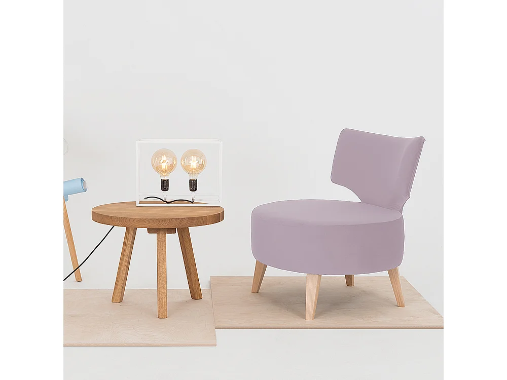 Sessel 0,6x0,75x0,75 m Natur Lychyy RV62