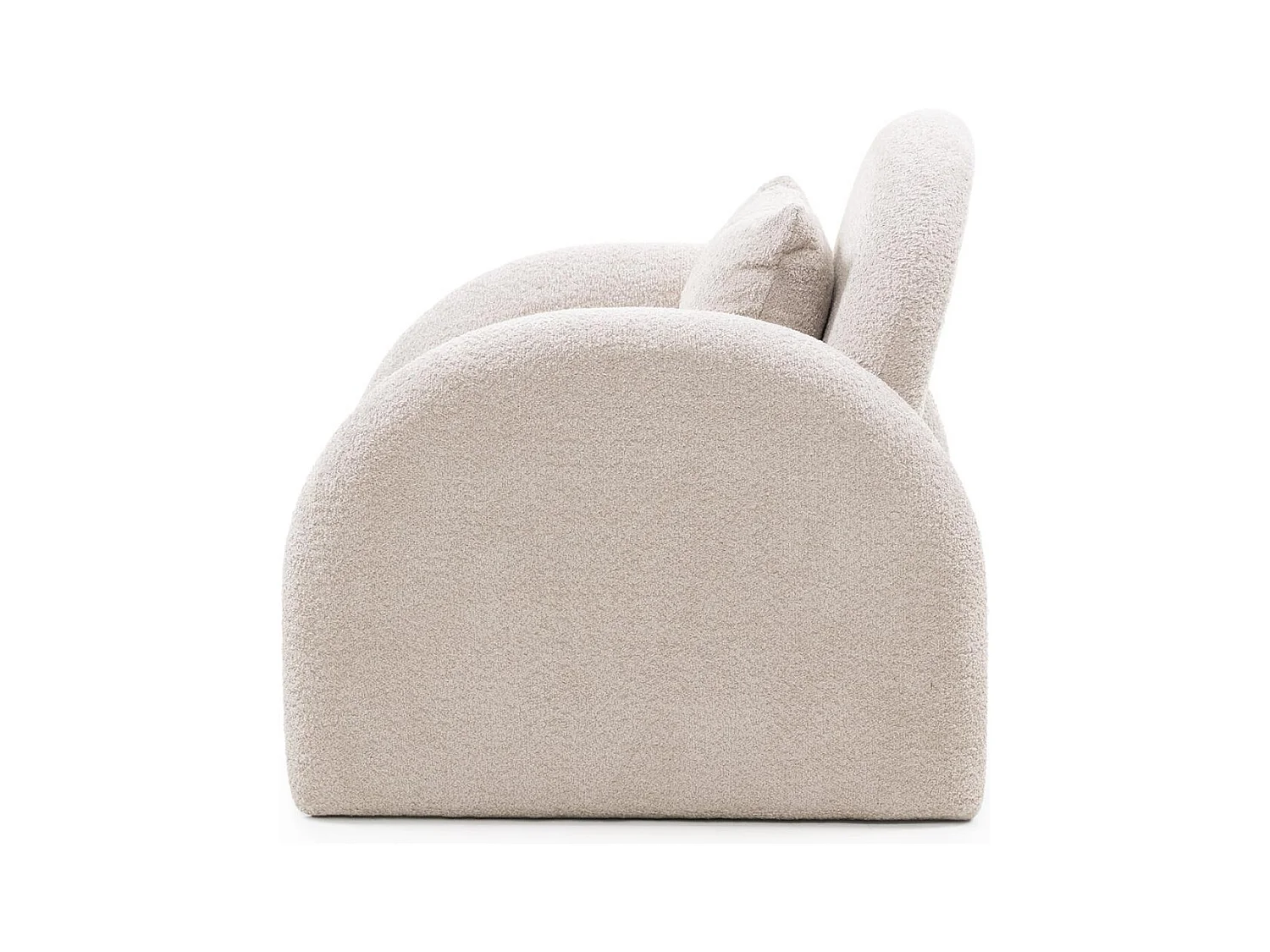 Loungesessel 82x84x83 cm beige JADA