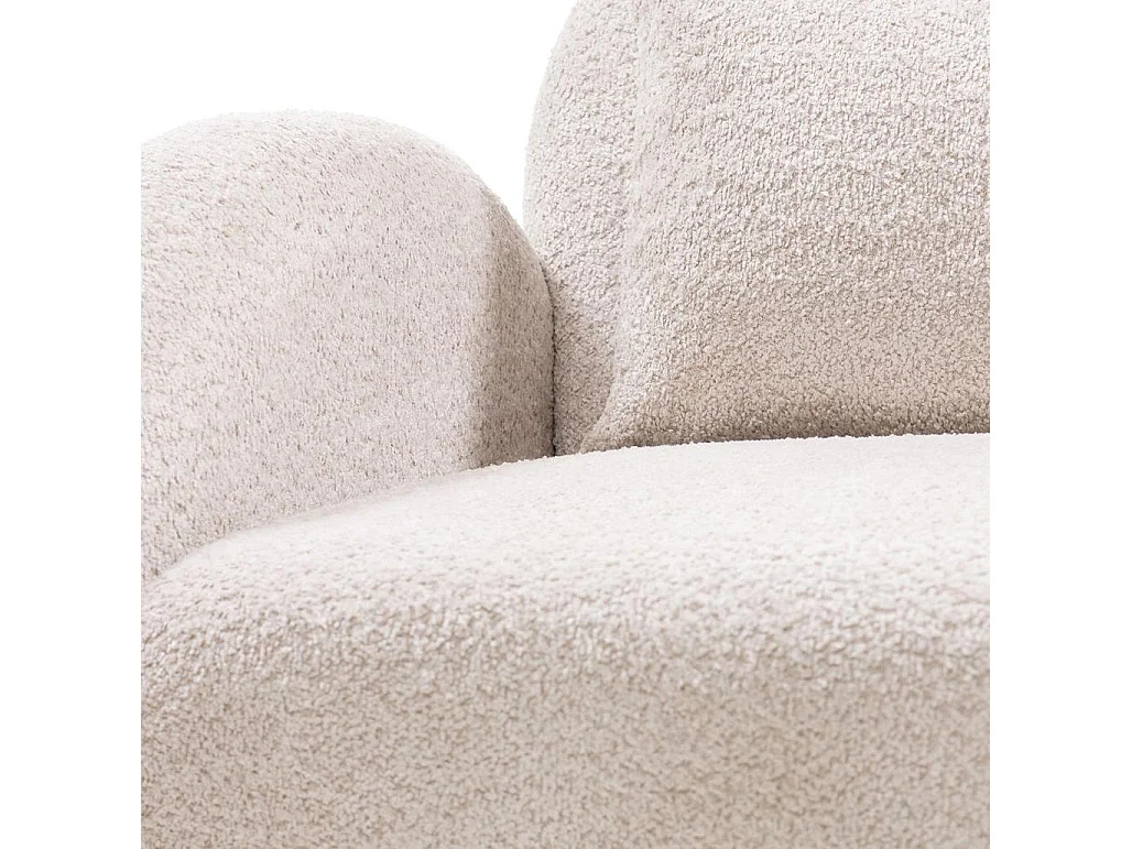 Loungesessel 82x84x83 cm beige JADA