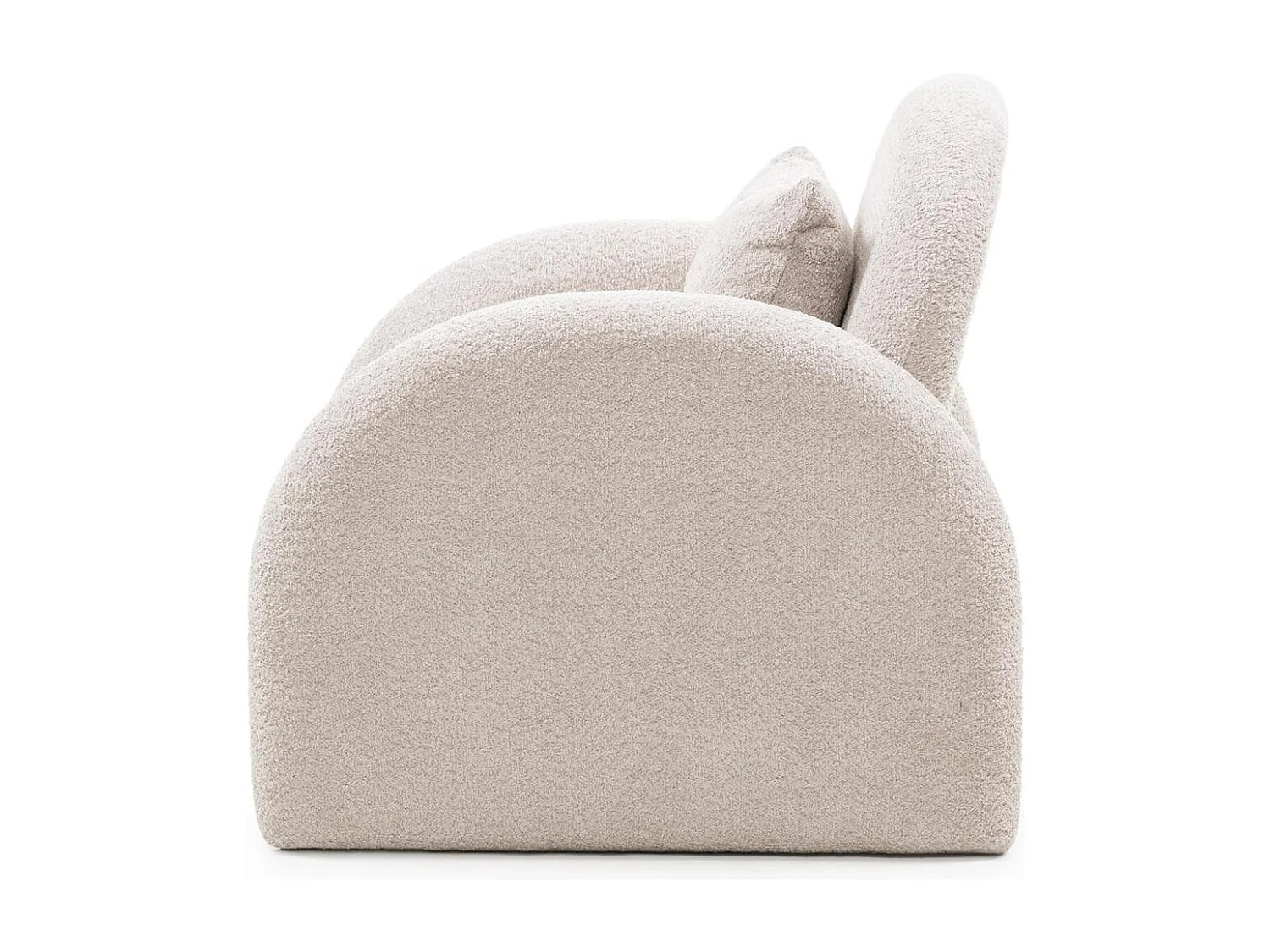 Loungesessel 82x84x83 cm beige JADA