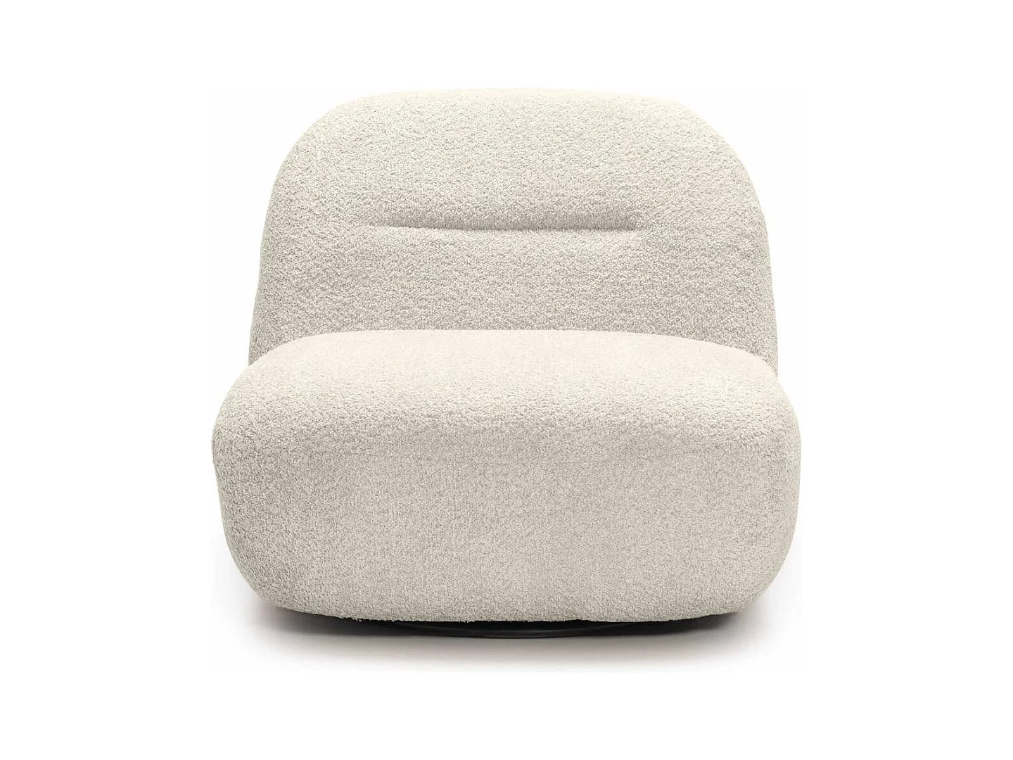 Lounge stoel 82x83x73 cm crème Bochic