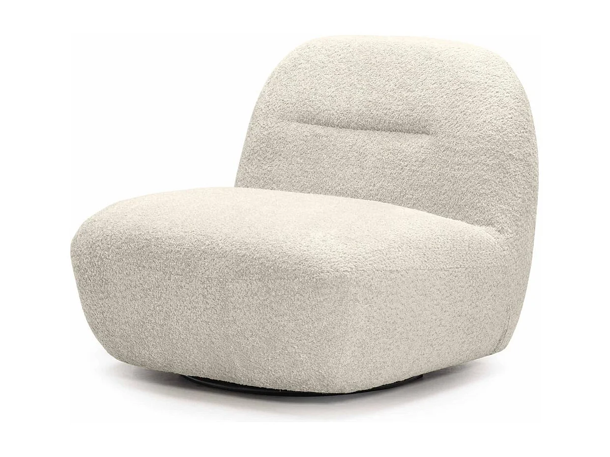 Lounge-Sessel 82x83x73 cm creme Bochic