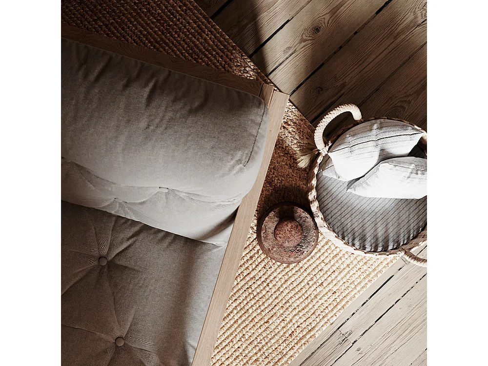 Fotel 0,75x1,05x0,83 m Beżowy meksykański