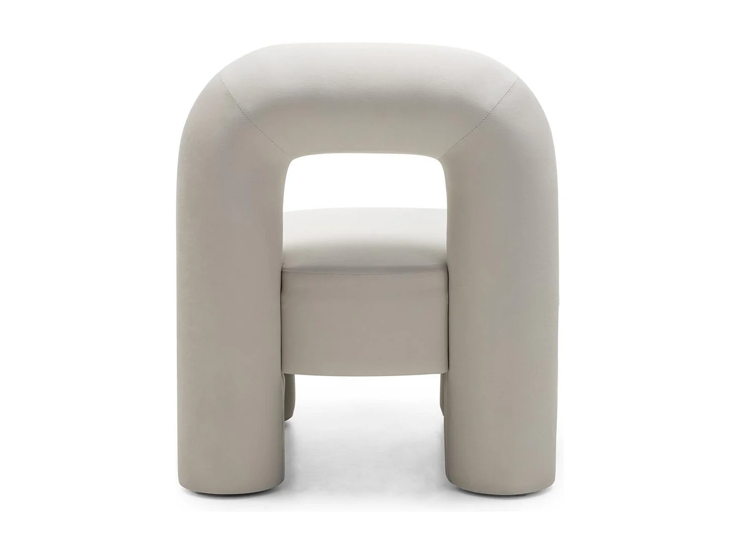 Sillón lounge 74.4x68x80 cm crema Lucca