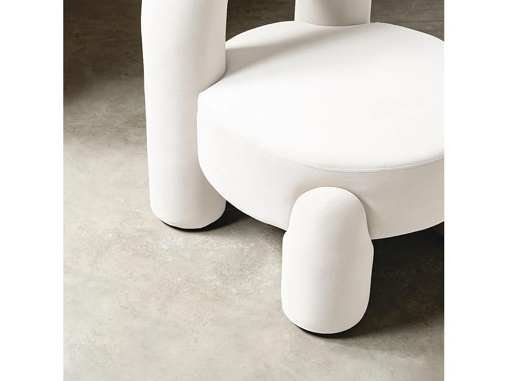 Sillón lounge 74.4x68x80 cm crema Lucca