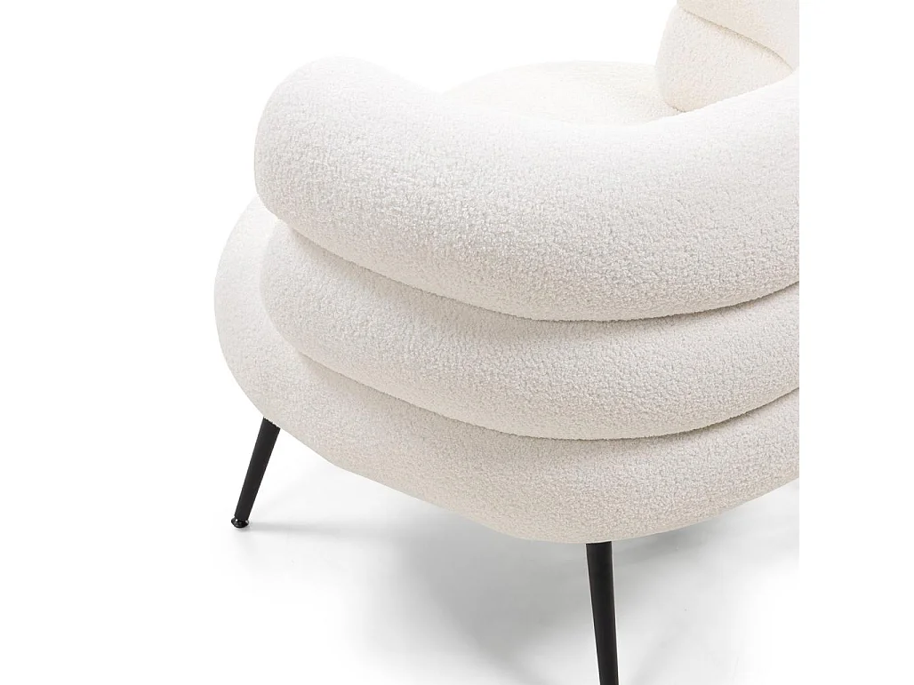 Sessel 74x74x71,5 cm Creme Magnifique