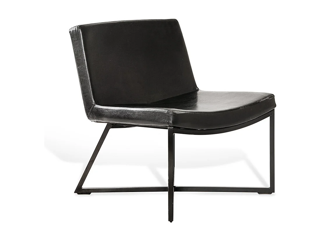 Poltrona 60x62x81 cm preta zero