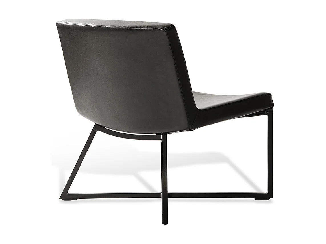 Poltrona 60x62x81 cm preta zero