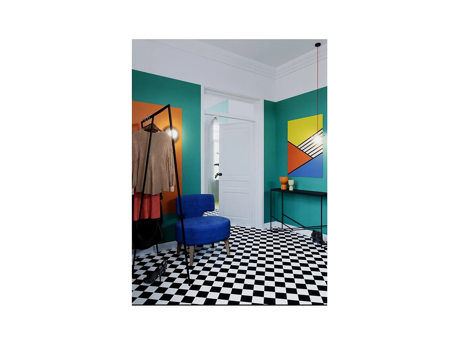 Fauteuil 60x75x75 cm aronia Flippin