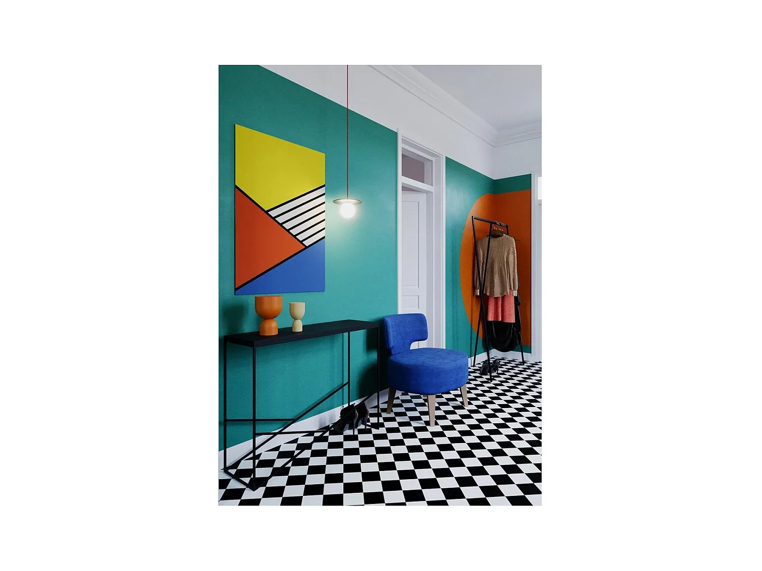 Fauteuil 60x75x75 cm aronia Flippin