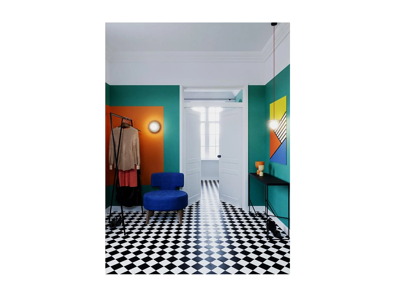 Poltrona 60x75x75 cm chokeberry Flippin