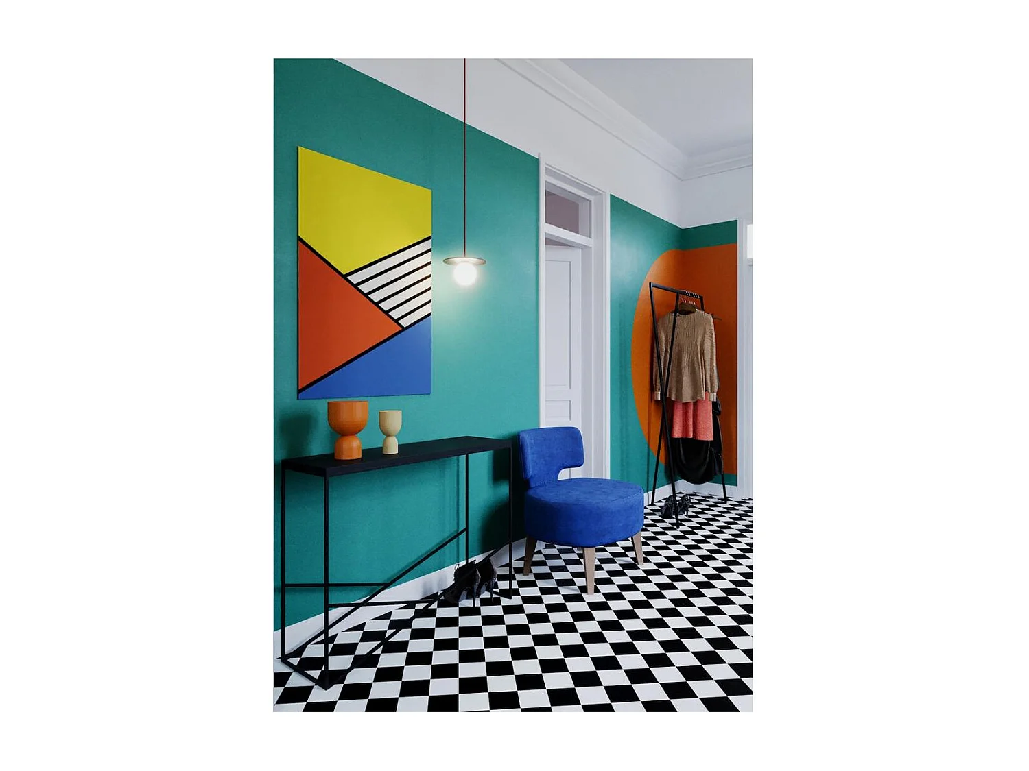 Poltrona 60x75x75 cm chokeberry Flippin