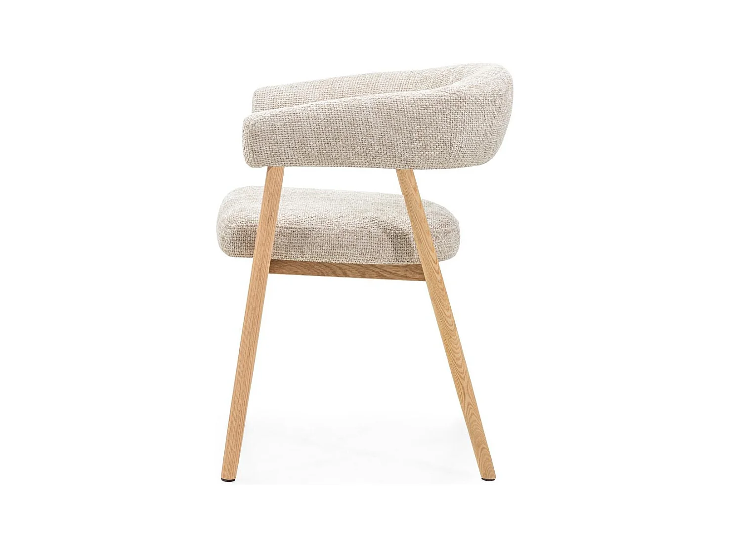 Polsterstuhl 59x55x73,5 cm beige MUE