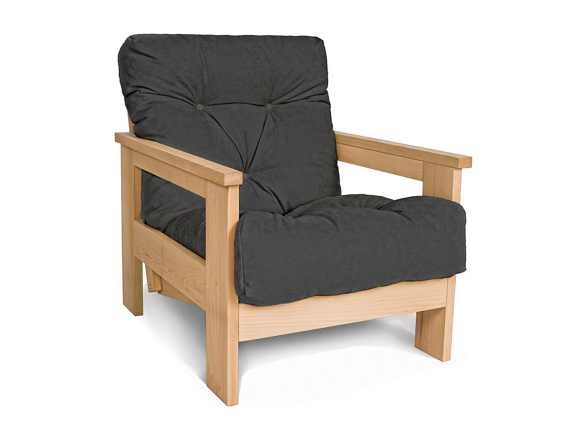 Fauteuil 75x105x83 cm frêne Mexique