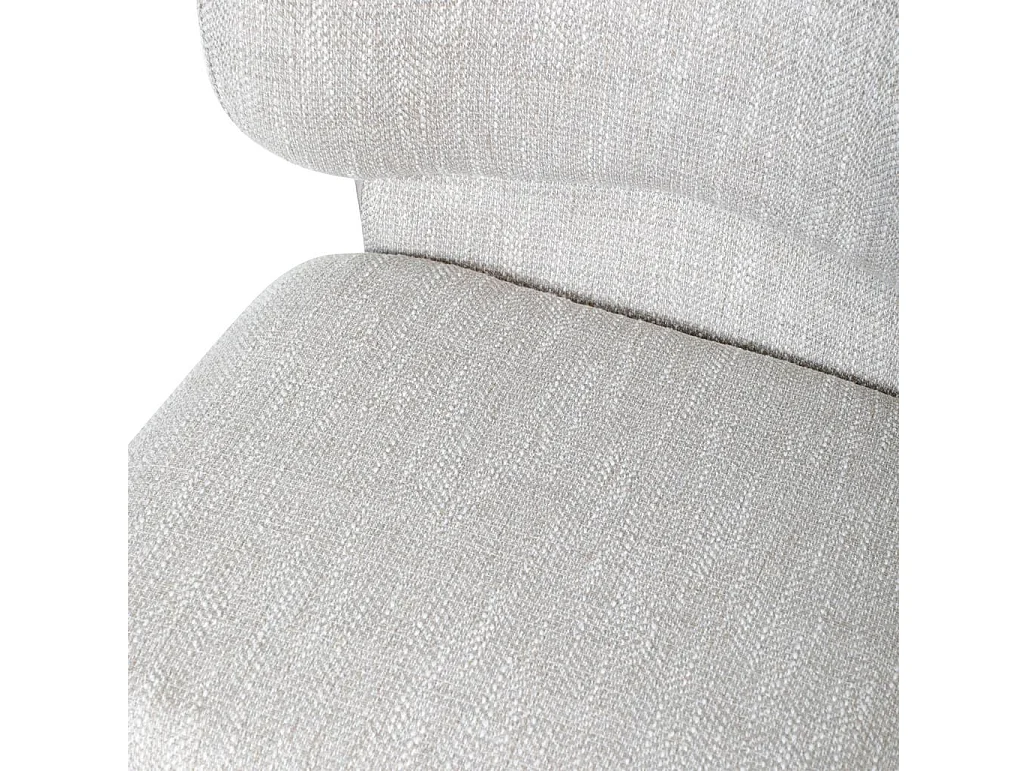 Polsterstuhl 63x56x78 cm hellgrau BIZZA