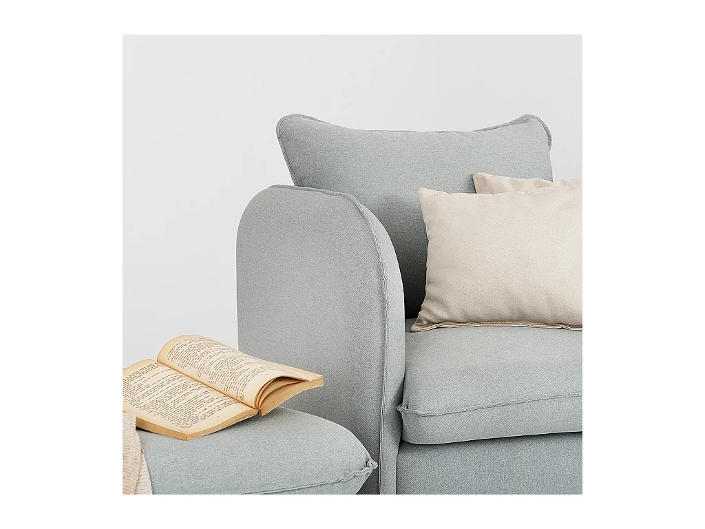 Sessel 0,89x0,8x0,9 m natur Posh Wood