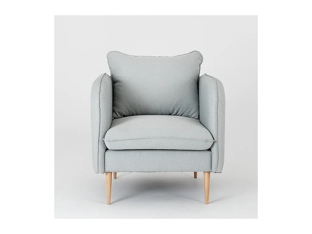 Sessel 0,89x0,8x0,9 m natur Posh Wood