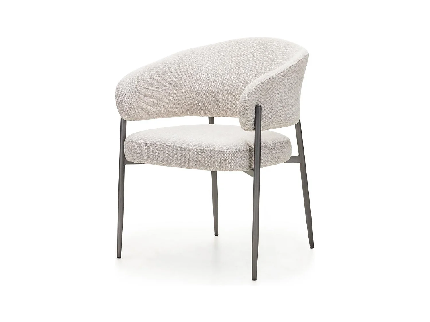 Gestoffeerde stoel 77,5x59,5x57 cm Beige Umbria