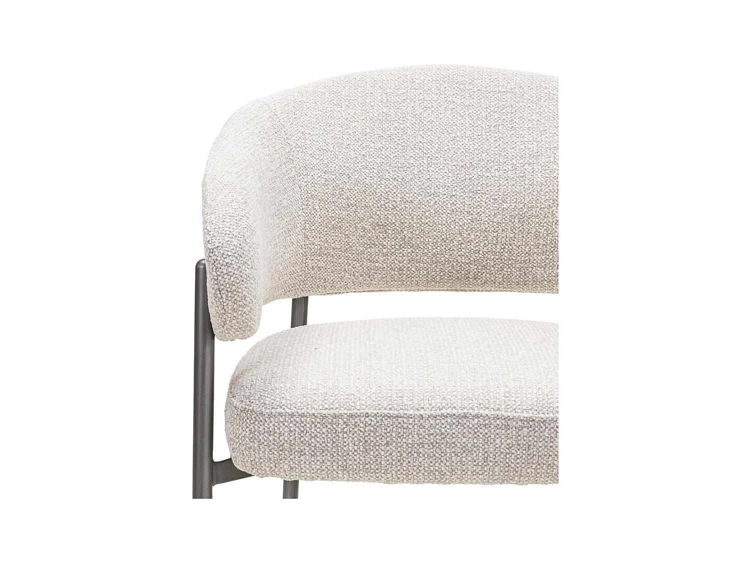 Gestoffeerde stoel 77,5x59,5x57 cm Beige Umbria