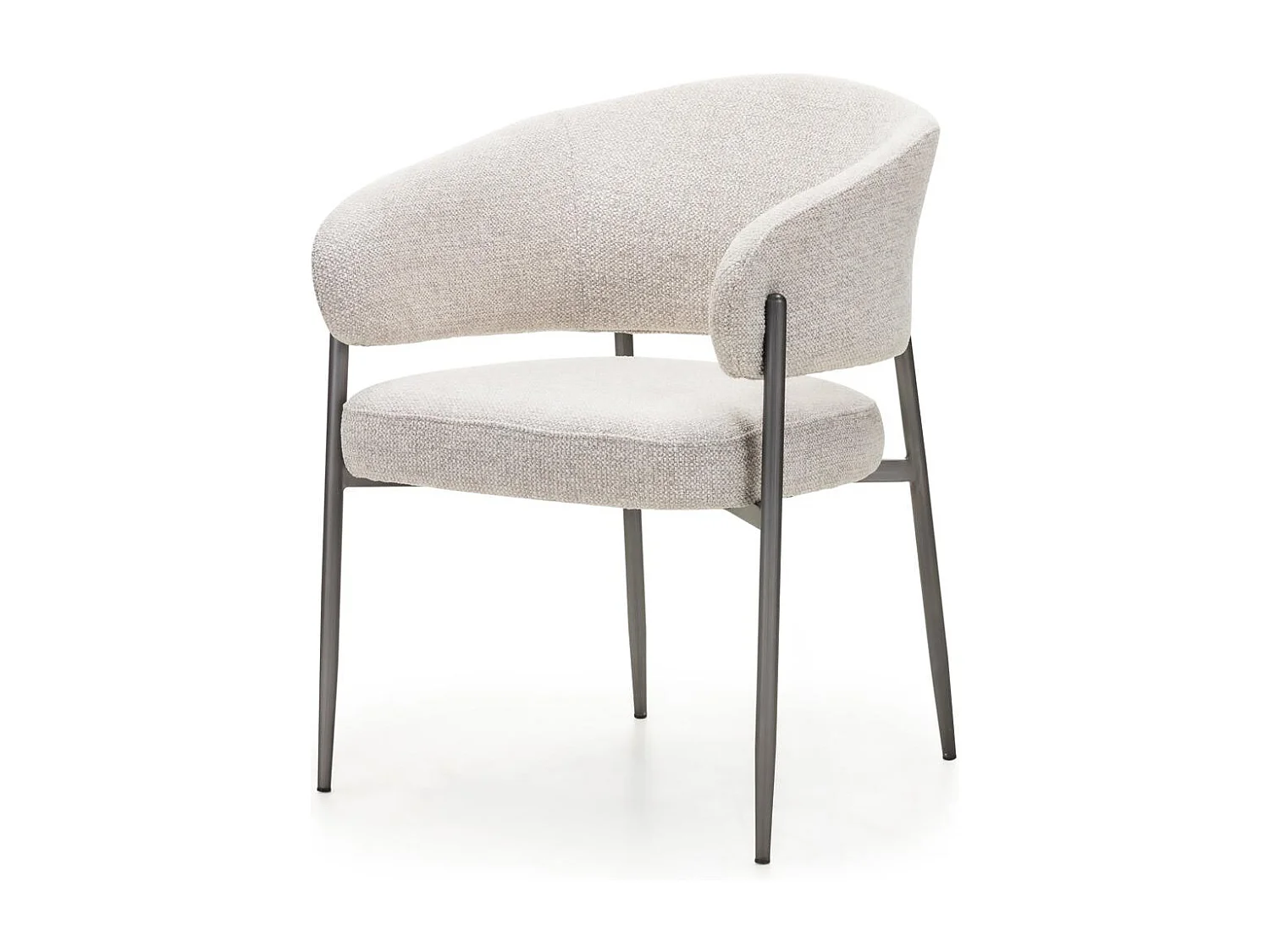 Polsterstuhl 77,5x59,5x57 cm Beige Umbria