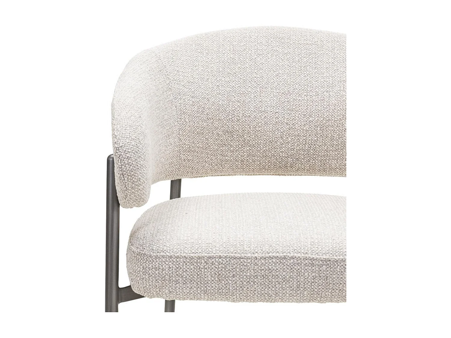 Polsterstuhl 77,5x59,5x57 cm Beige Umbria