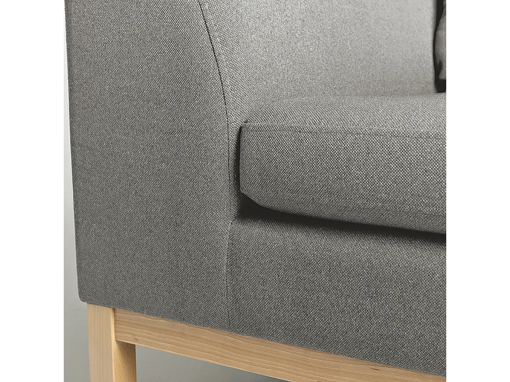 Sillón 0,98x1,1x0,67 m natural Madera Ambient