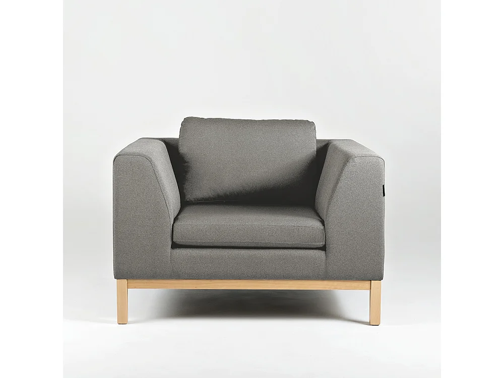 Sillón 0,98x1,1x0,67 m natural Madera Ambient