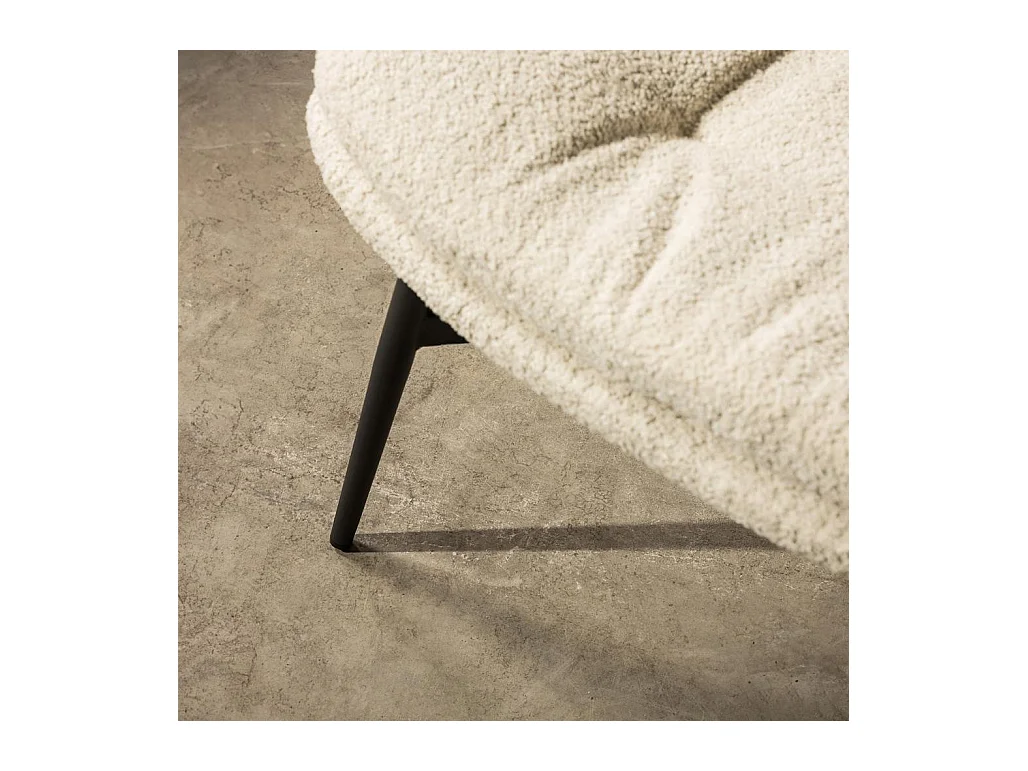 Lounge stoel 67x75x78 cm beige rovero