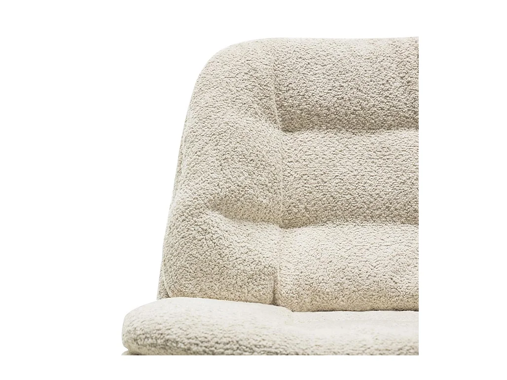 Lounge stoel 67x75x78 cm beige rovero