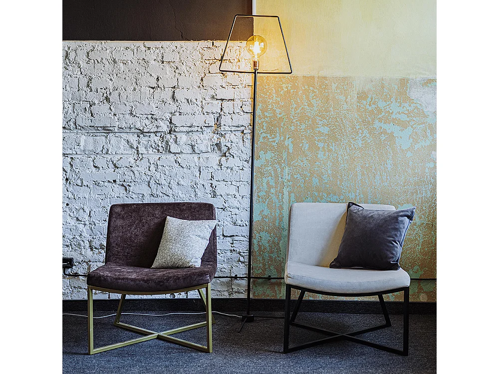 Fauteuil 60x62x71 cm zwart ZERO