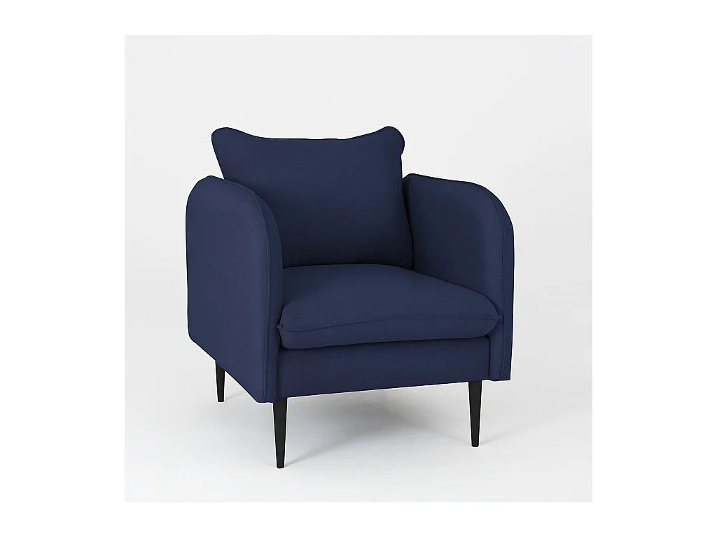 Sessel 89x80x90 cm Ink posh schwarz