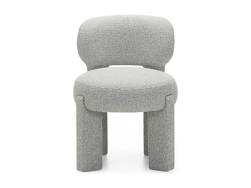 Polsterstuhl 60x60x80 cm grau Samma