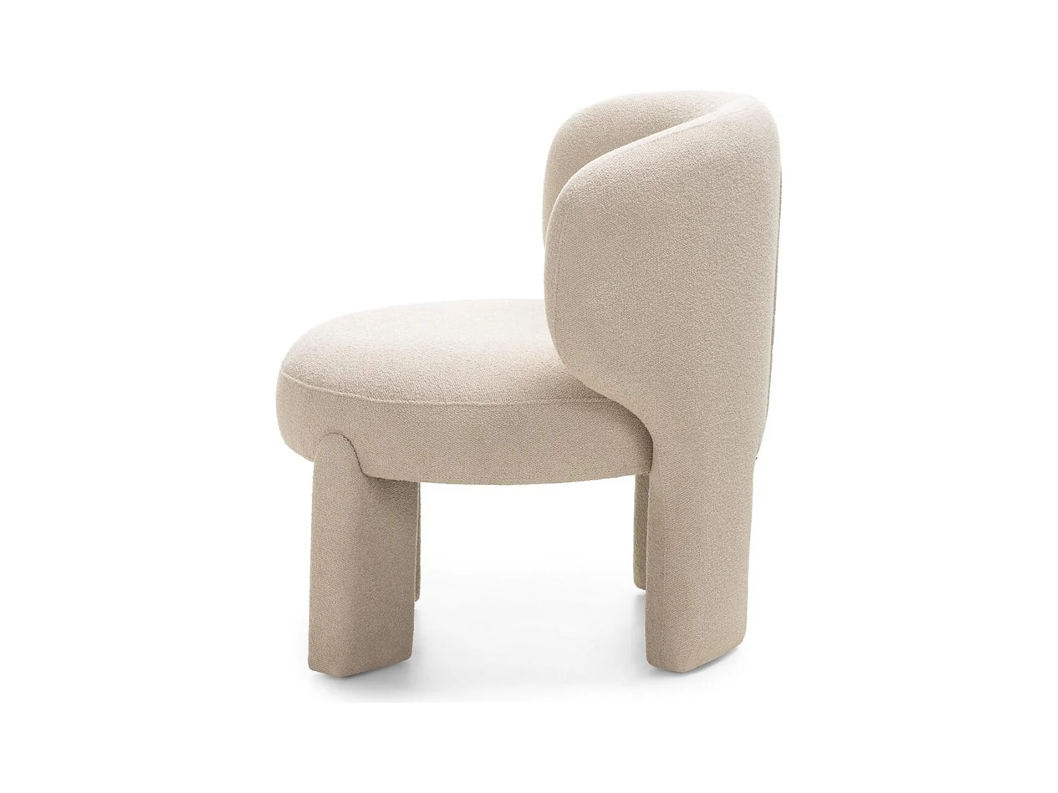 Fauteuil 75x68,5x76 cm beige Selene